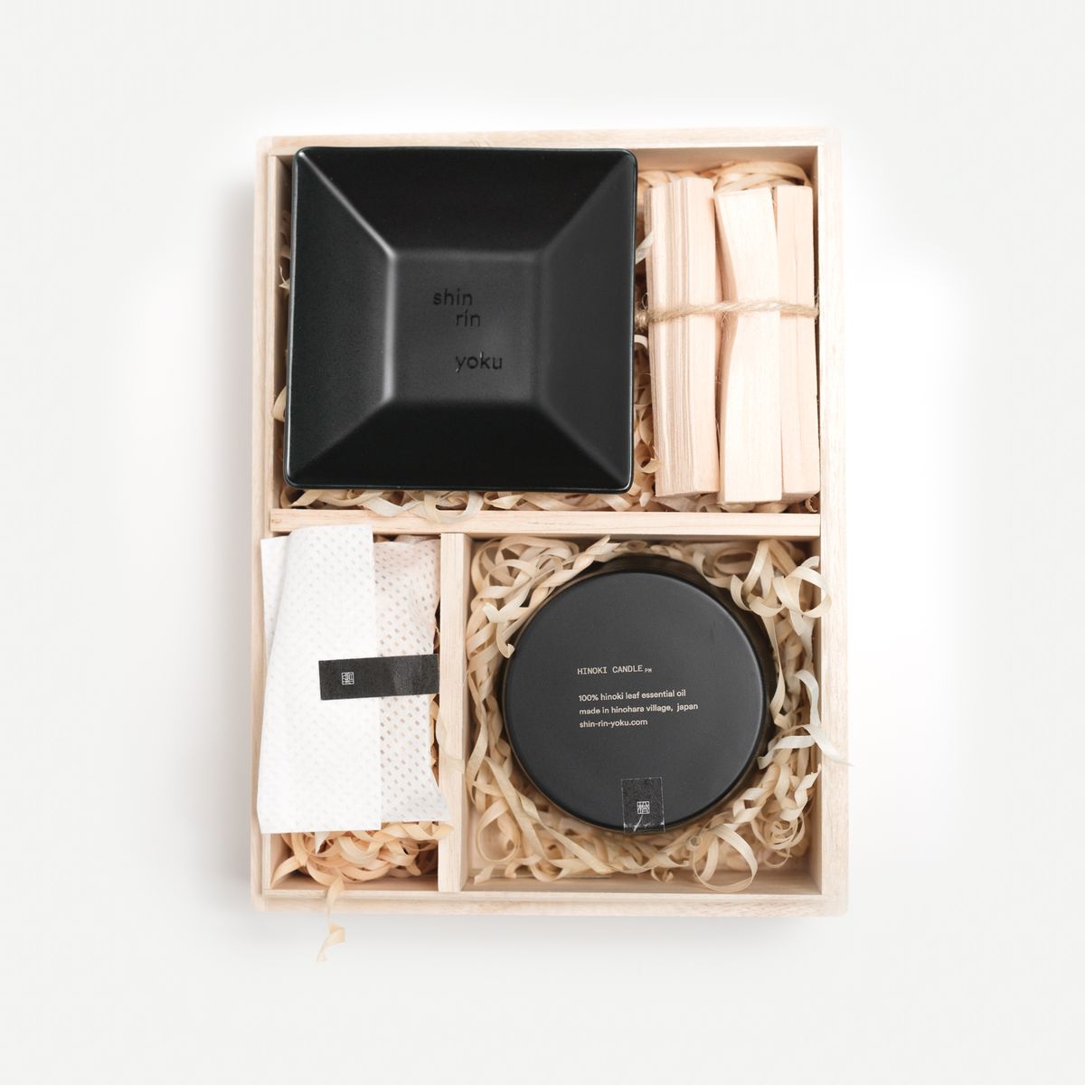 HINOKI Gift Box Fire PM [Hinoki Leaves]