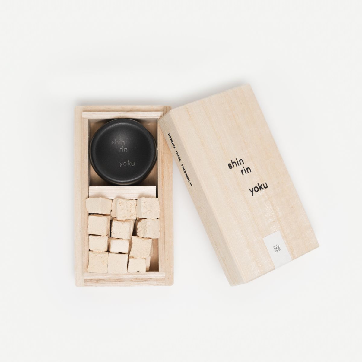 HINOKI Incense Cube AM [Hinoki Trunk]