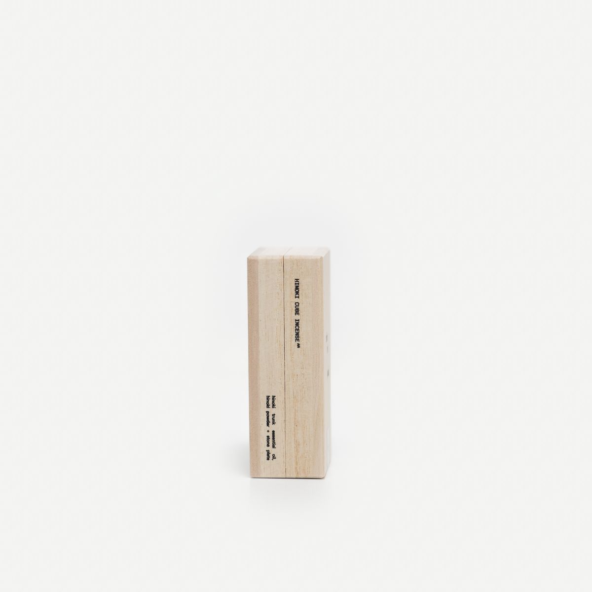 HINOKI Incense Cube AM [Hinoki Trunk]